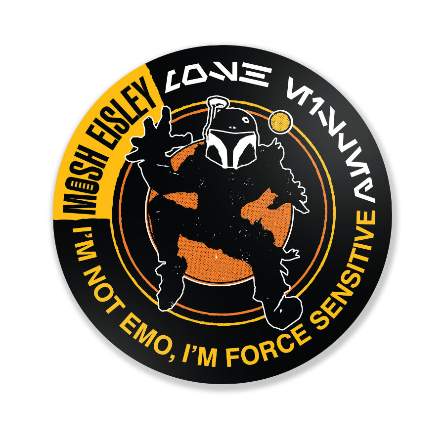 Sticker- (CIRCLE)